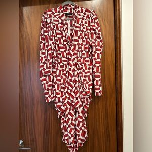 Isabel Marant Red Print Dress